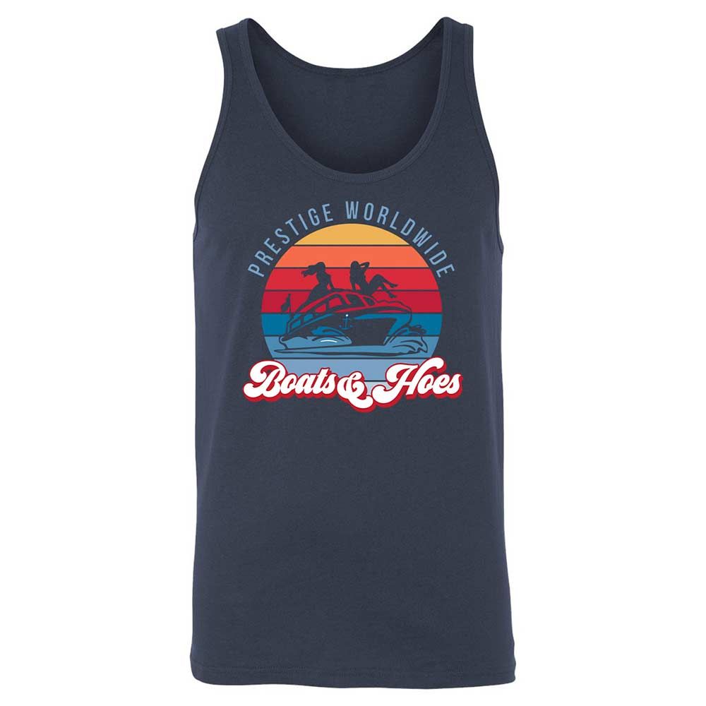 Unisex Jersey Tank - A6CXNLF6 - Navy - 8