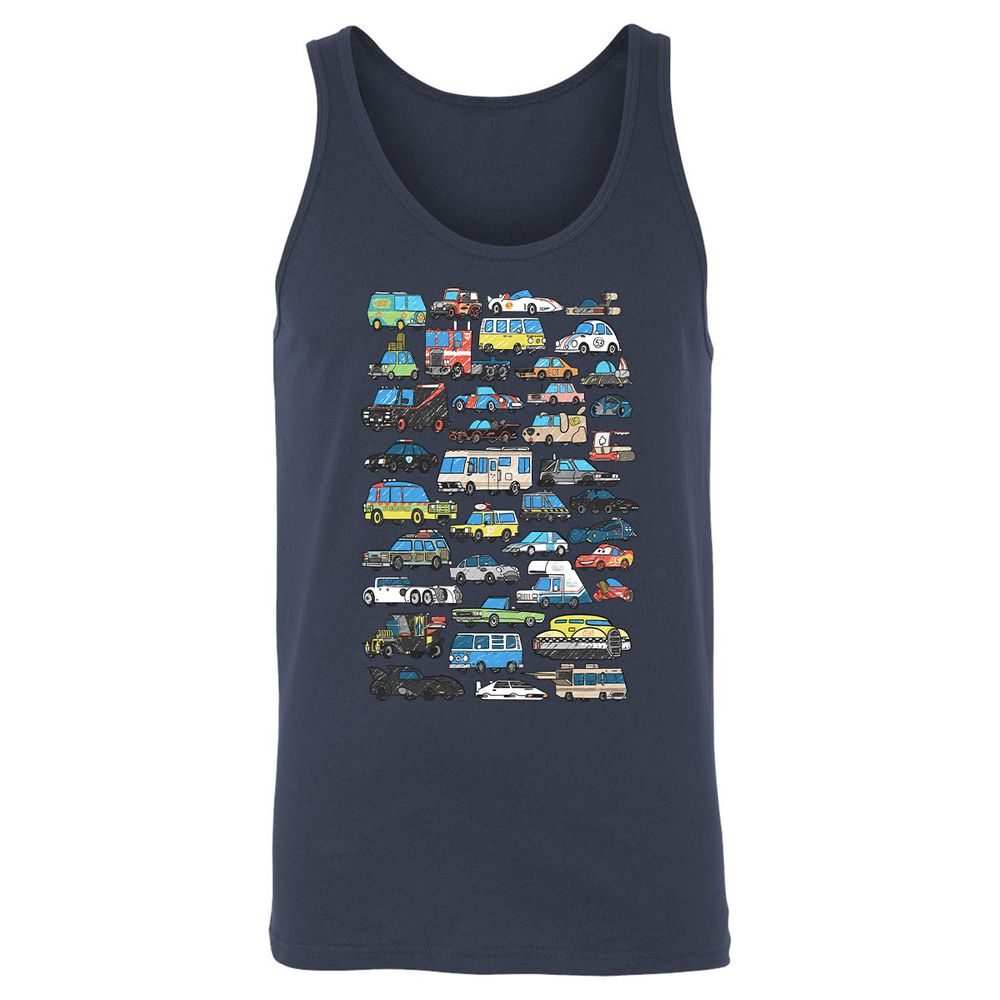 Unisex Jersey Tank - TW2GG8BT - Navy - 8