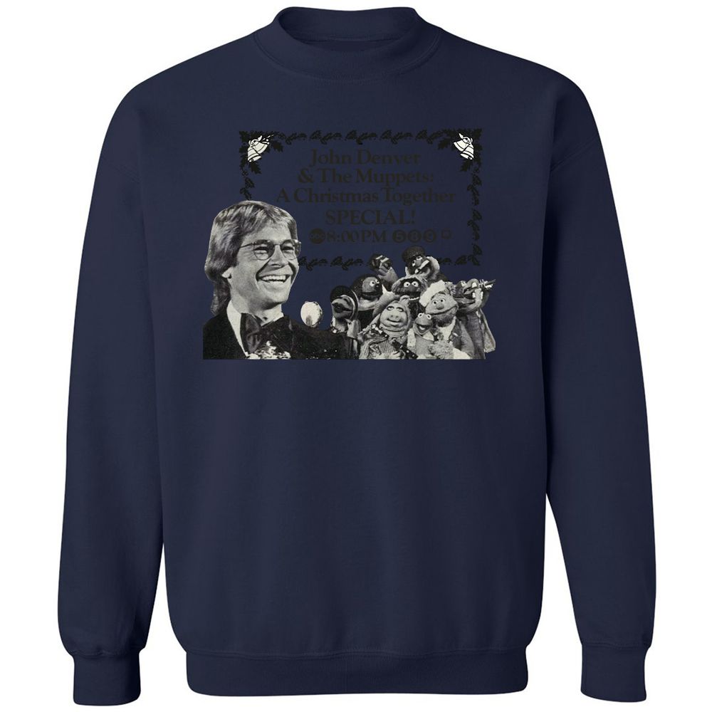 John Denver and Muppet - Navy - 8