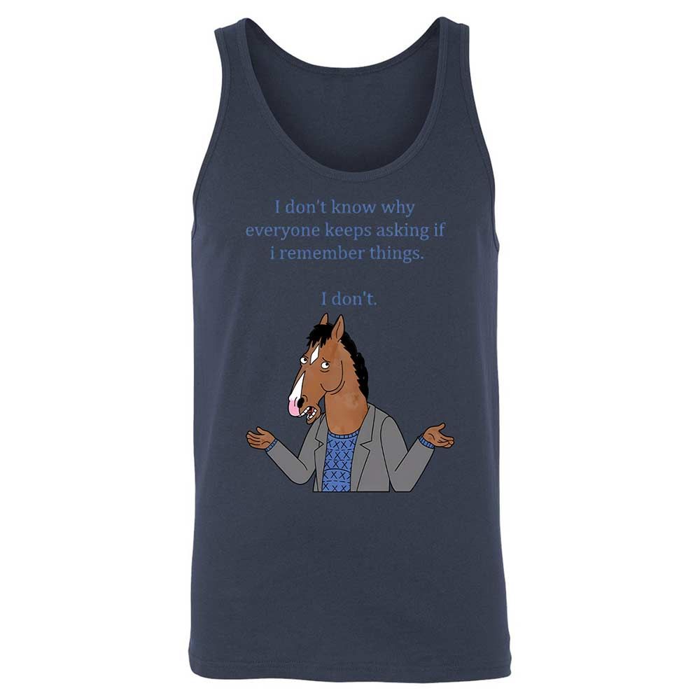 Unisex Jersey Tank - GEY35RXN - Navy - 8