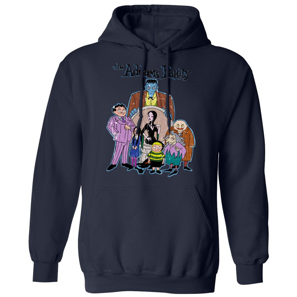 Classic Unisex Hoodie - XMH2EMBG - Navy - 8