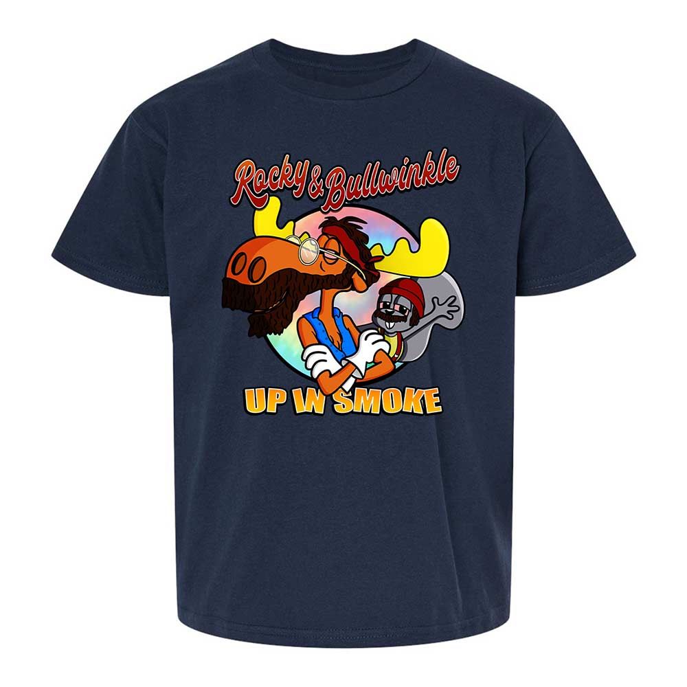 Funny Up In Smoke - Navy - 8