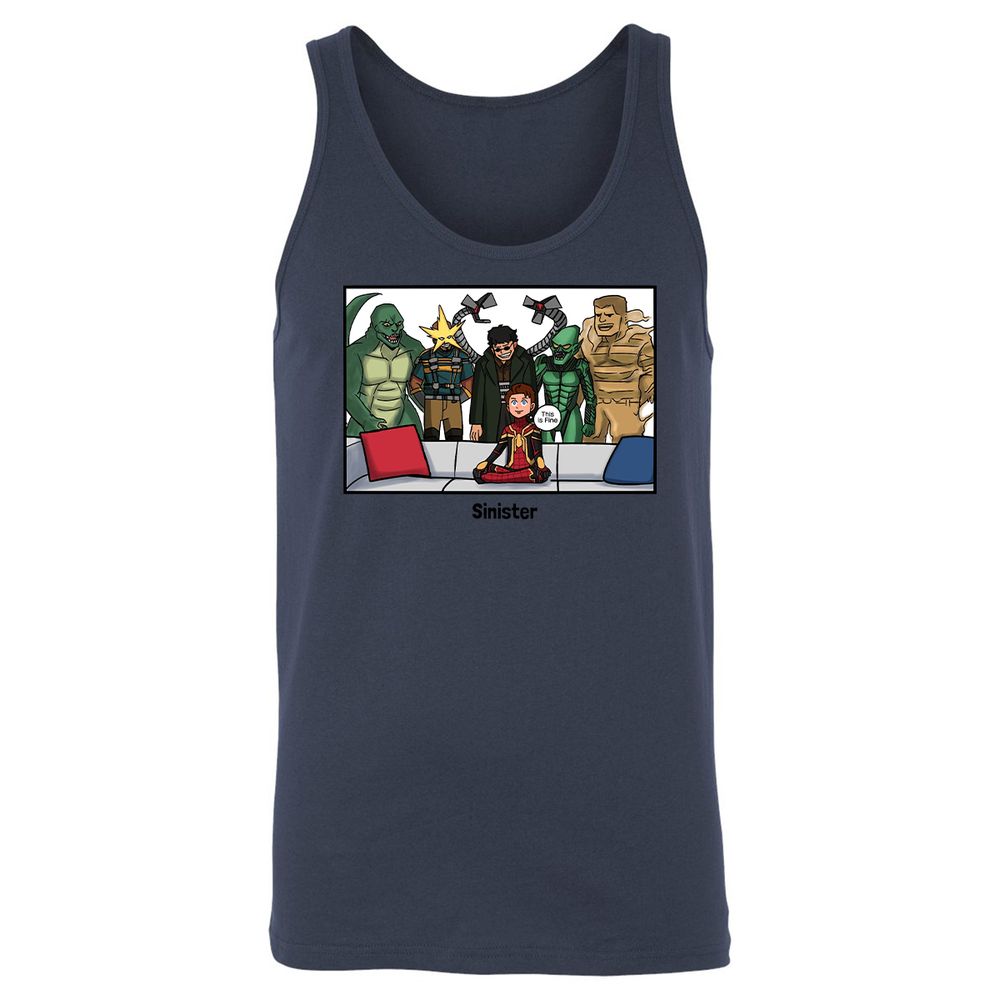 Unisex Jersey Tank - EPMSHP3A - Navy - 8