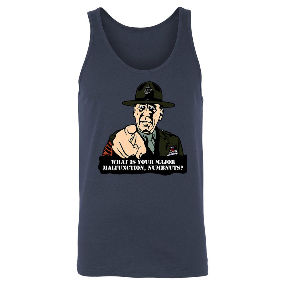 Unisex Jersey Tank - 3M1RJ74V - Navy - 8