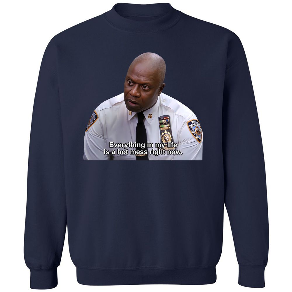 Classic Unisex Sweatshirt - MK8733AL - Navy - 8