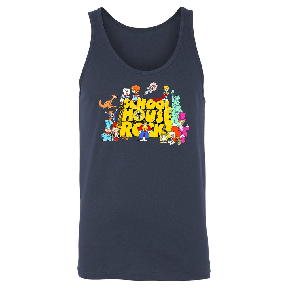 Unisex Jersey Tank - HT9CC8LD - Navy - 8