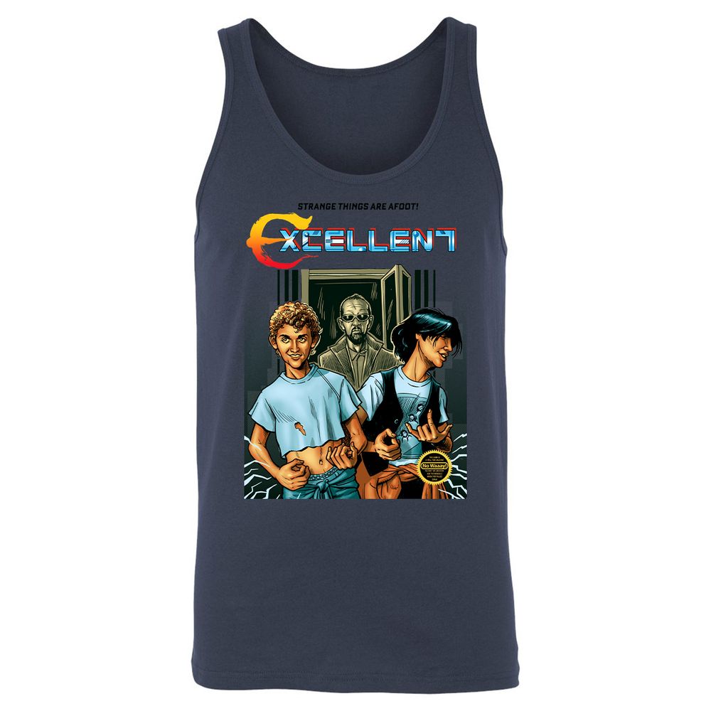 Unisex Jersey Tank - HTXVWFKT - Navy - 8