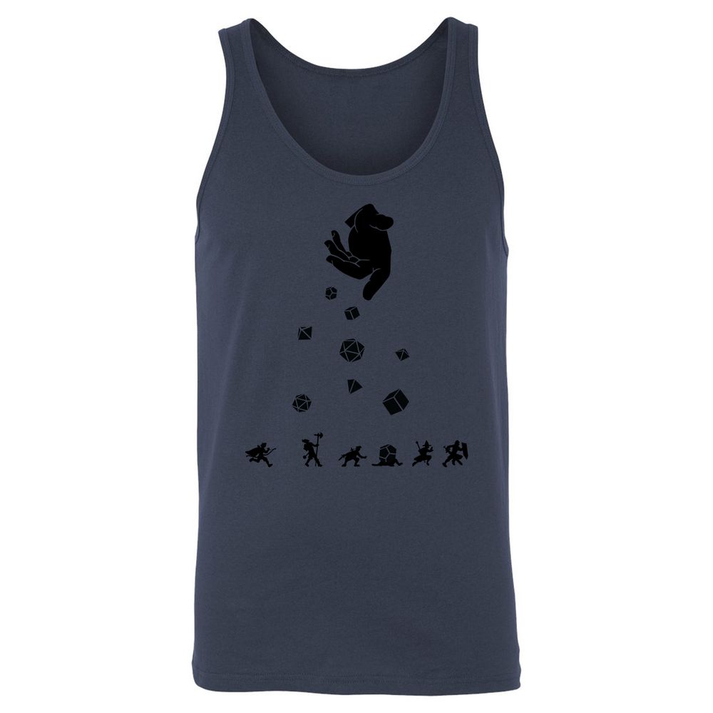 Unisex Jersey Tank - YVLBUXE6 - Navy - 8
