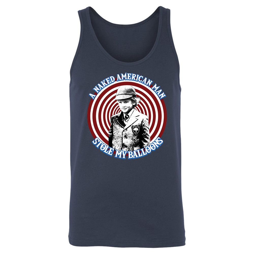 Unisex Jersey Tank - 4SHVUEYN - Navy - 8