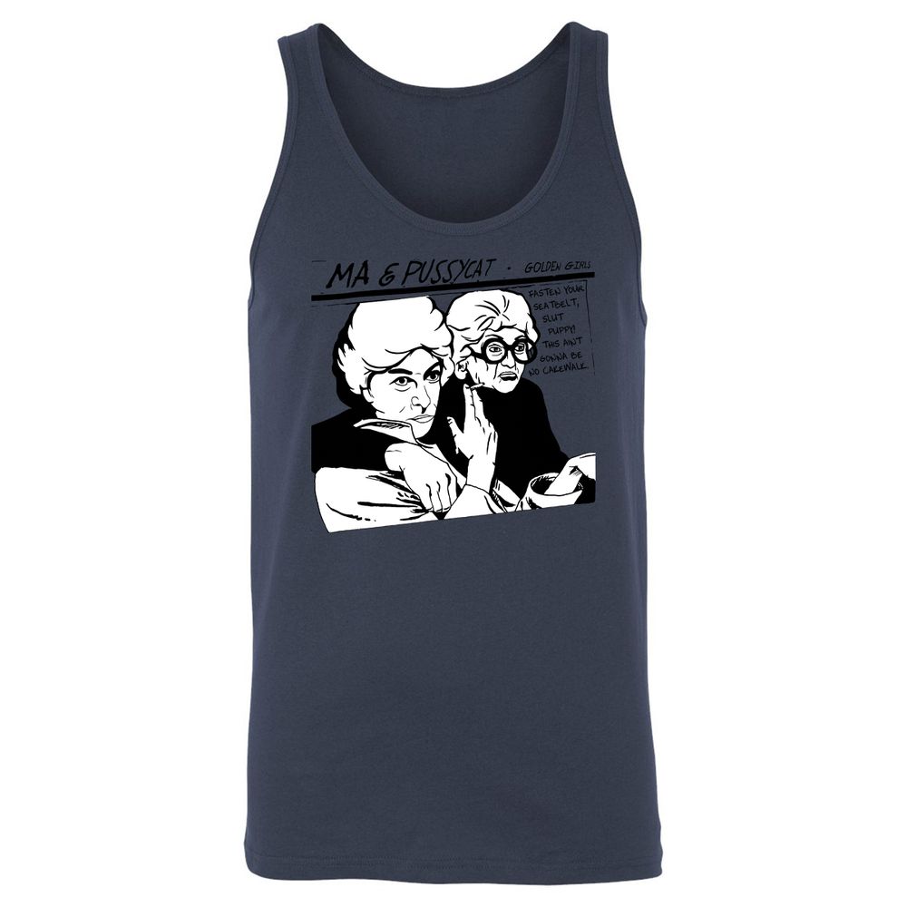 Unisex Jersey Tank - B5W1EA8V - Navy - 8