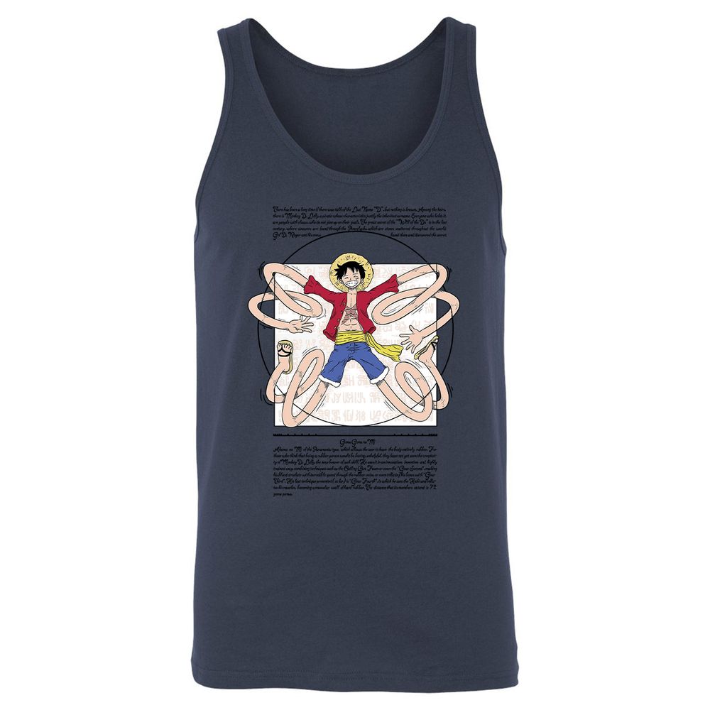 Unisex Jersey Tank - 8VM1D4NJ - Navy - 8