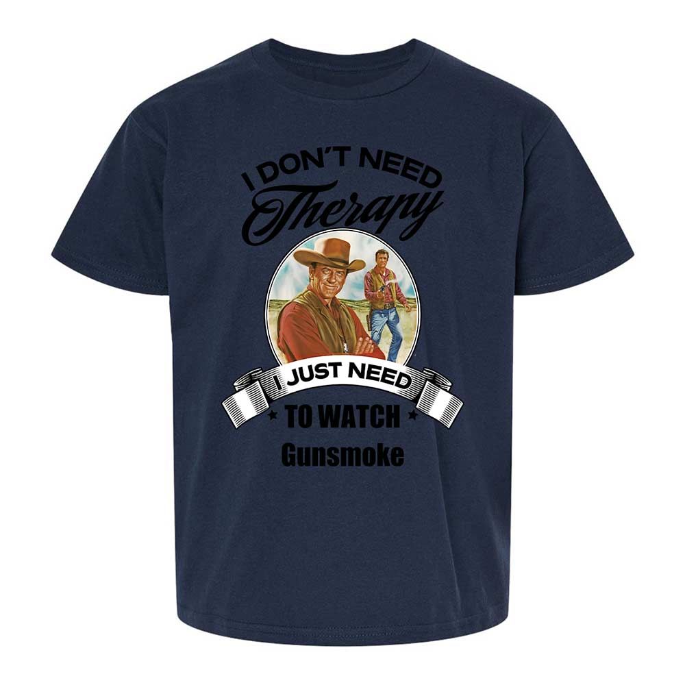 I Don't Need Therapy - Navy - 8