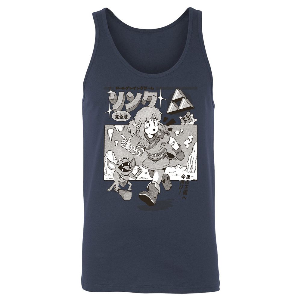 Unisex Jersey Tank - DS6AXGE1 - Navy - 8