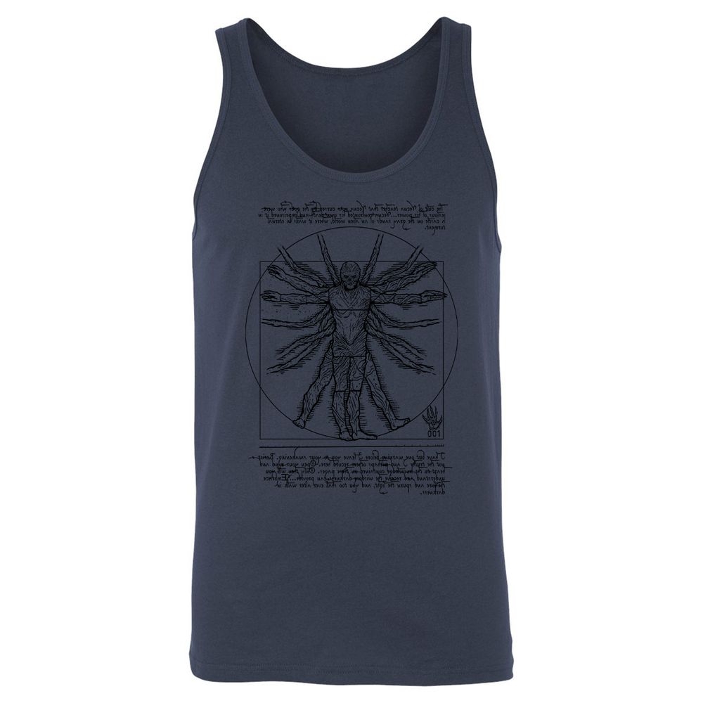 Unisex Jersey Tank - KPHFGYJK - Navy - 8