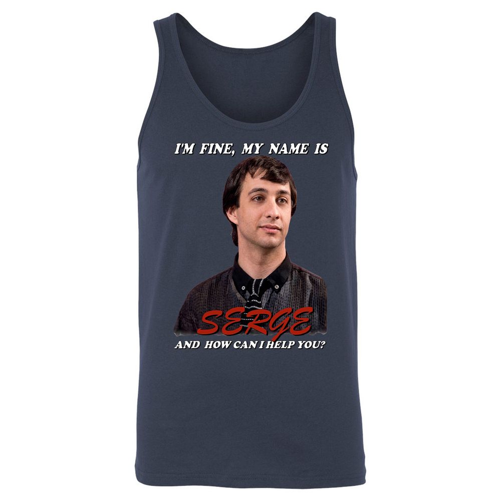 Unisex Jersey Tank - P5E1G5WY - Navy - 8