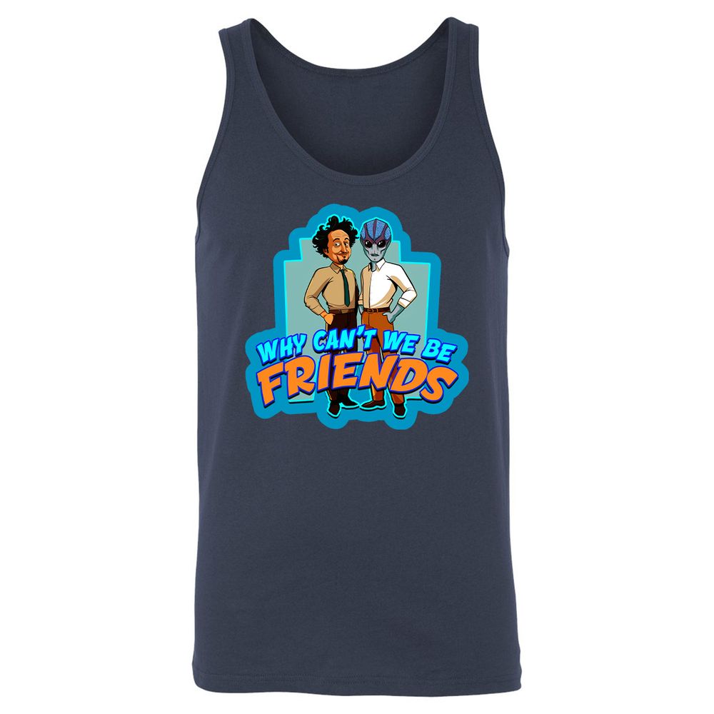 Unisex Jersey Tank - FUGSD9L1 - Navy - 8