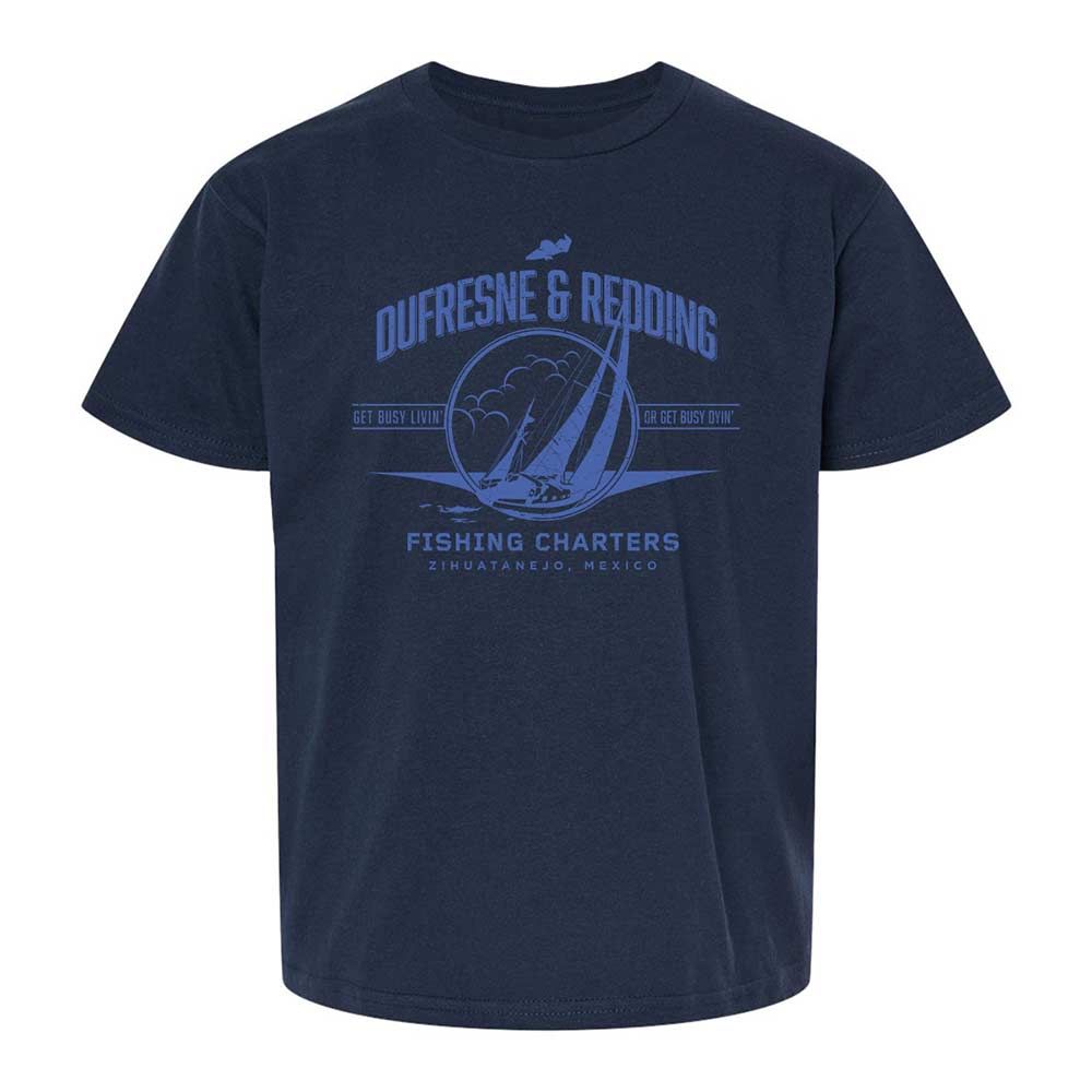 Kids T-Shirt - WXLFQBDS - Navy - 8