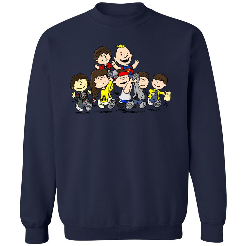 Classic Unisex Sweatshirt - UJZKXLGM - Navy - 8