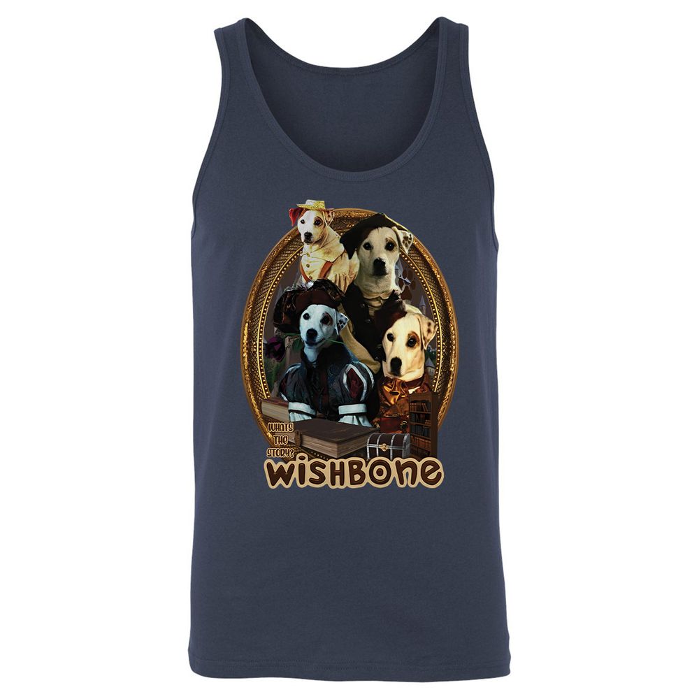 Unisex Jersey Tank - JQUQURVF - Navy - 8