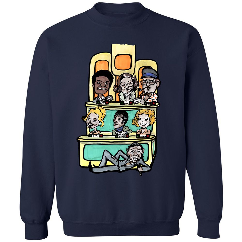 Classic Unisex Sweatshirt - LXYY9G1R - Navy - 8