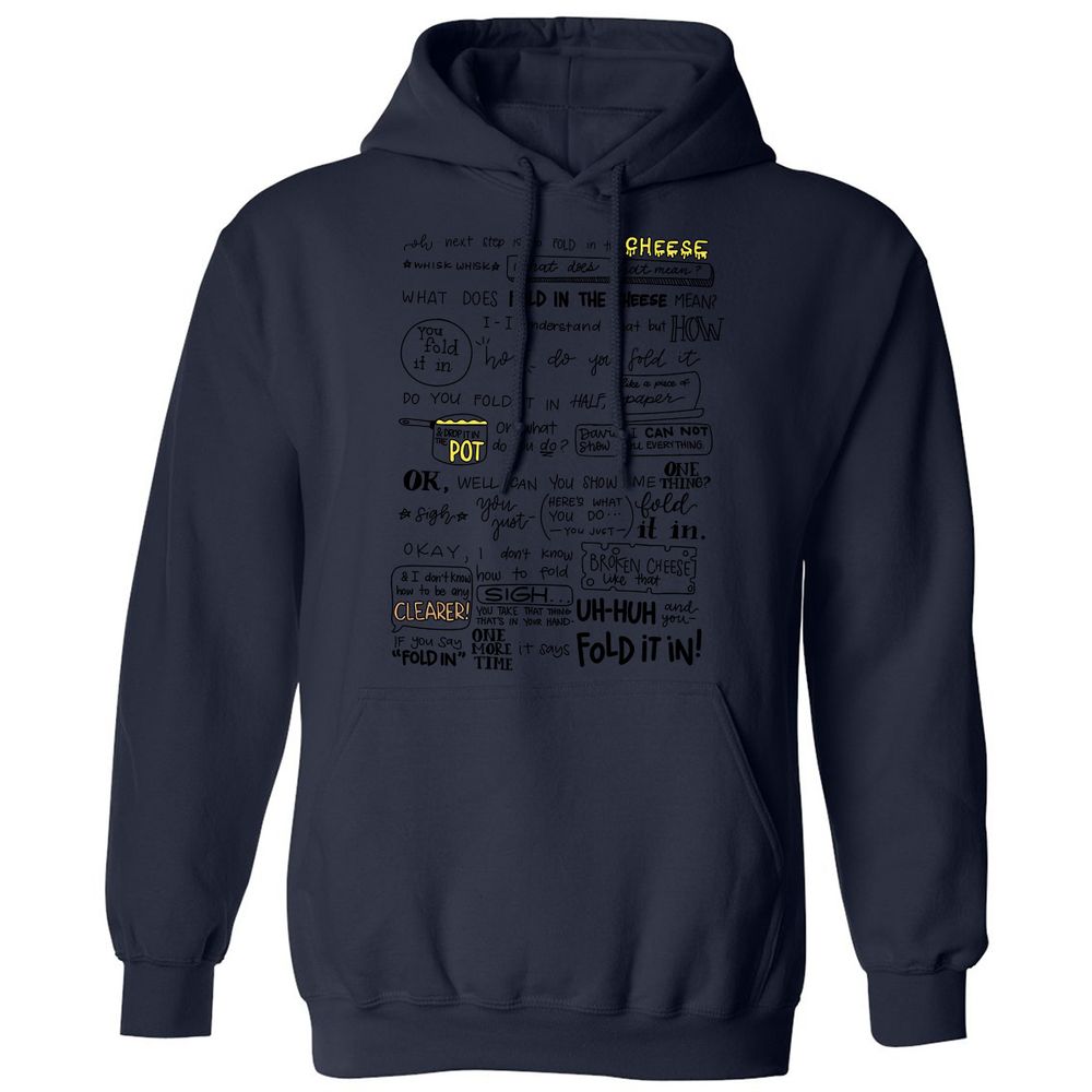 Classic Unisex Hoodie - KWGDBTBA - Navy - 8