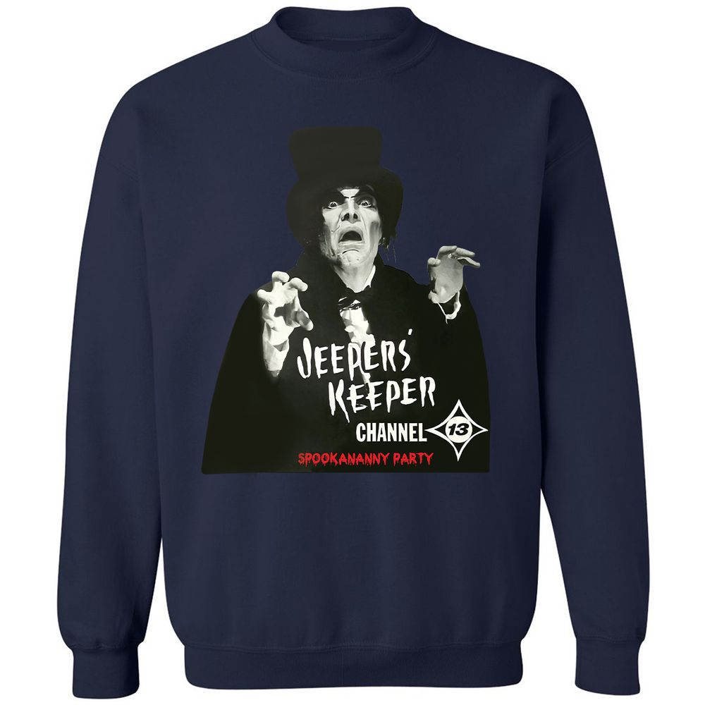 Classic Unisex Sweatshirt - H67P59CJ - Navy - 8