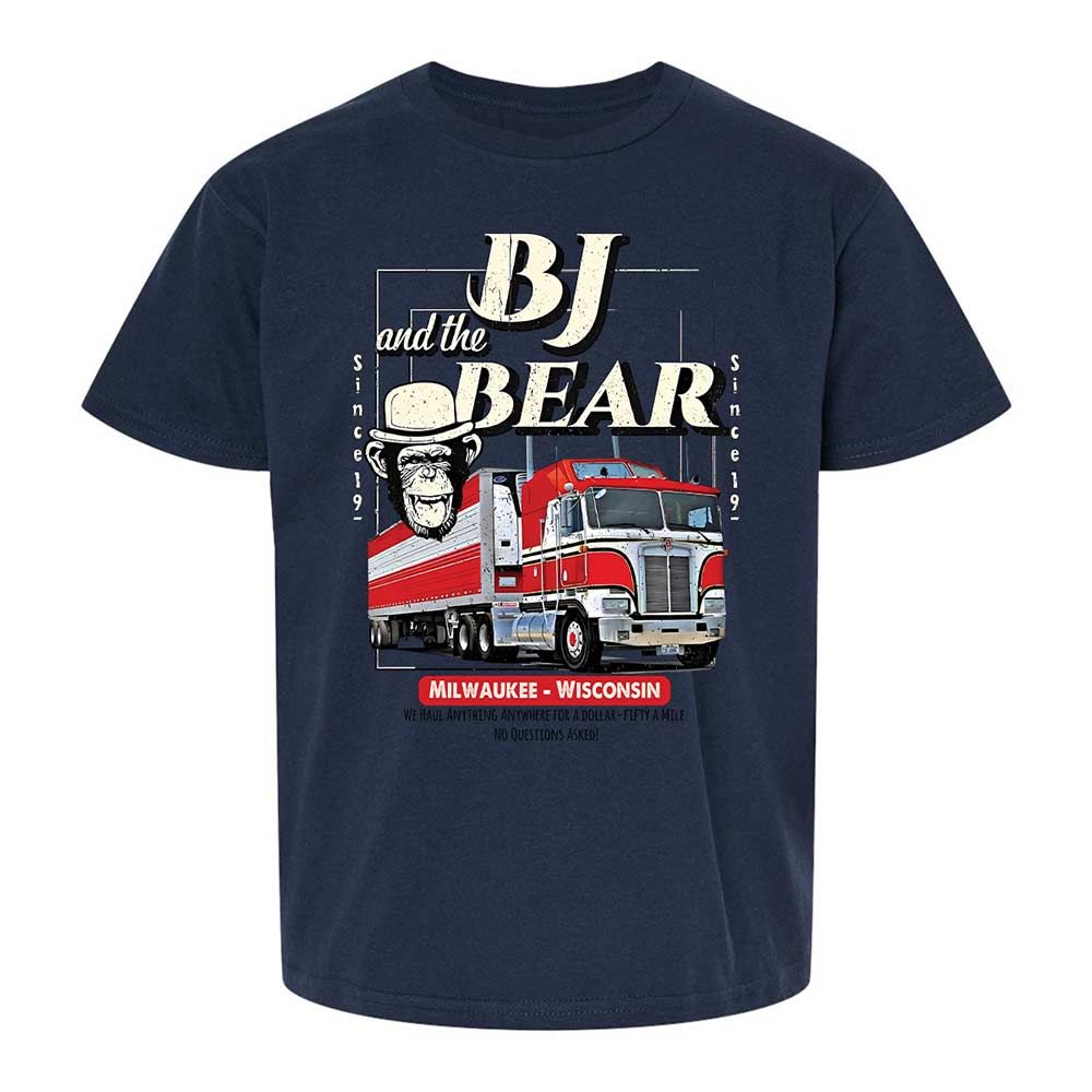 Kids T-Shirt - ATVXNT7R - Navy - 8