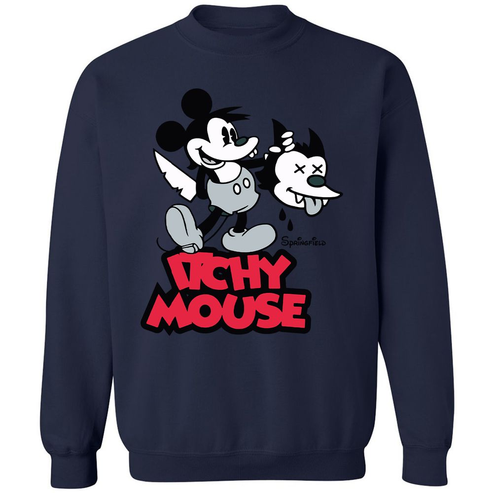 Classic Unisex Sweatshirt - QYUEKQC8 - Navy - 8
