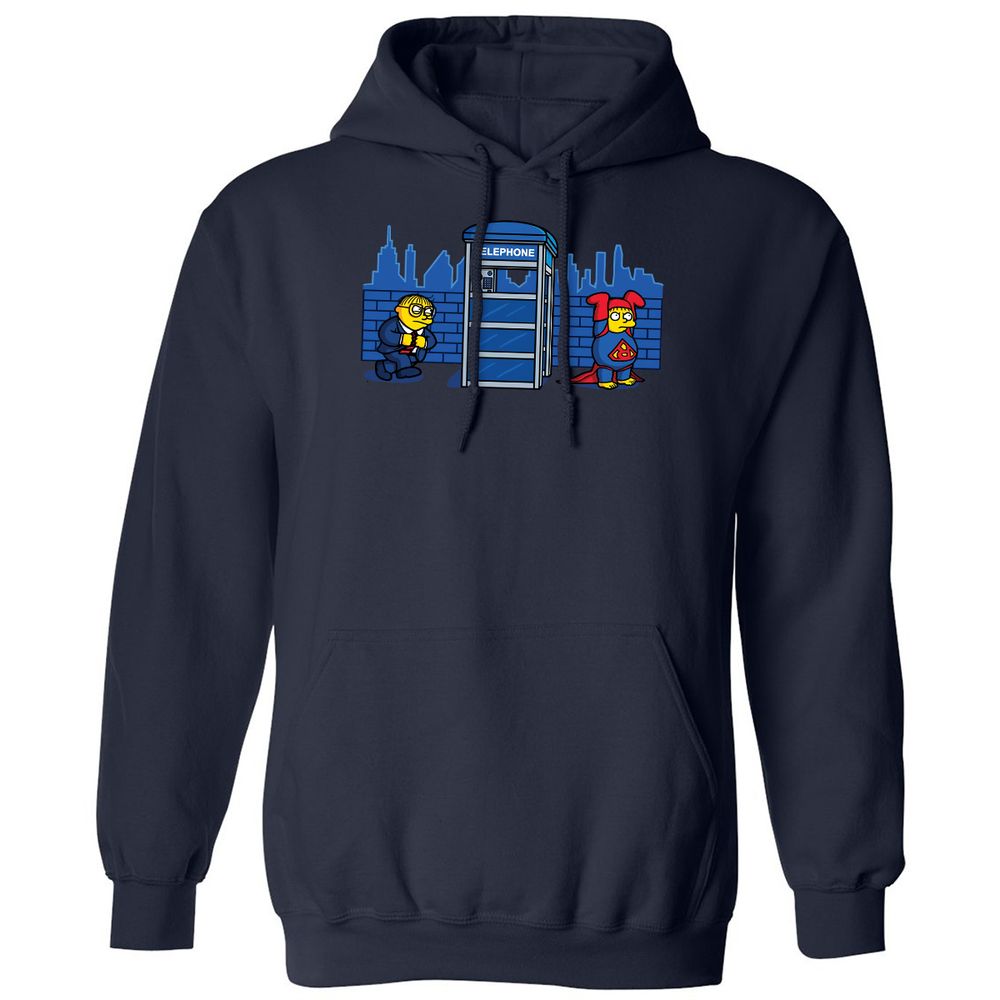 Classic Unisex Hoodie - JR9GBSAS - Navy - 8