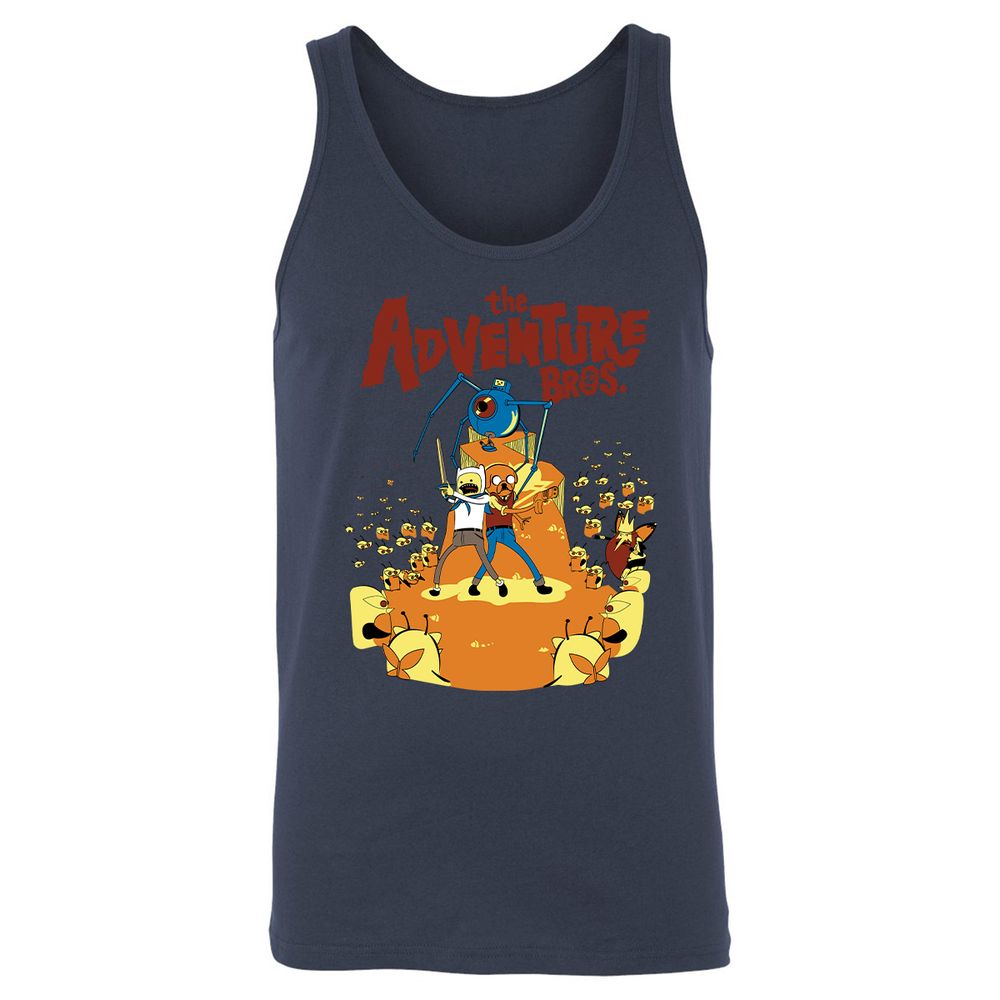 Unisex Jersey Tank - NHX4UYNX - Navy - 8
