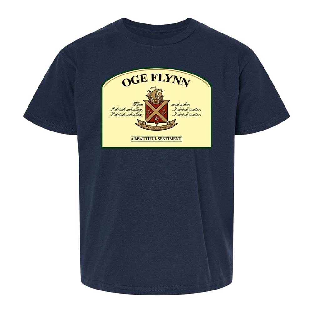 When I drink whiskey, when I drink water - Navy - 8
