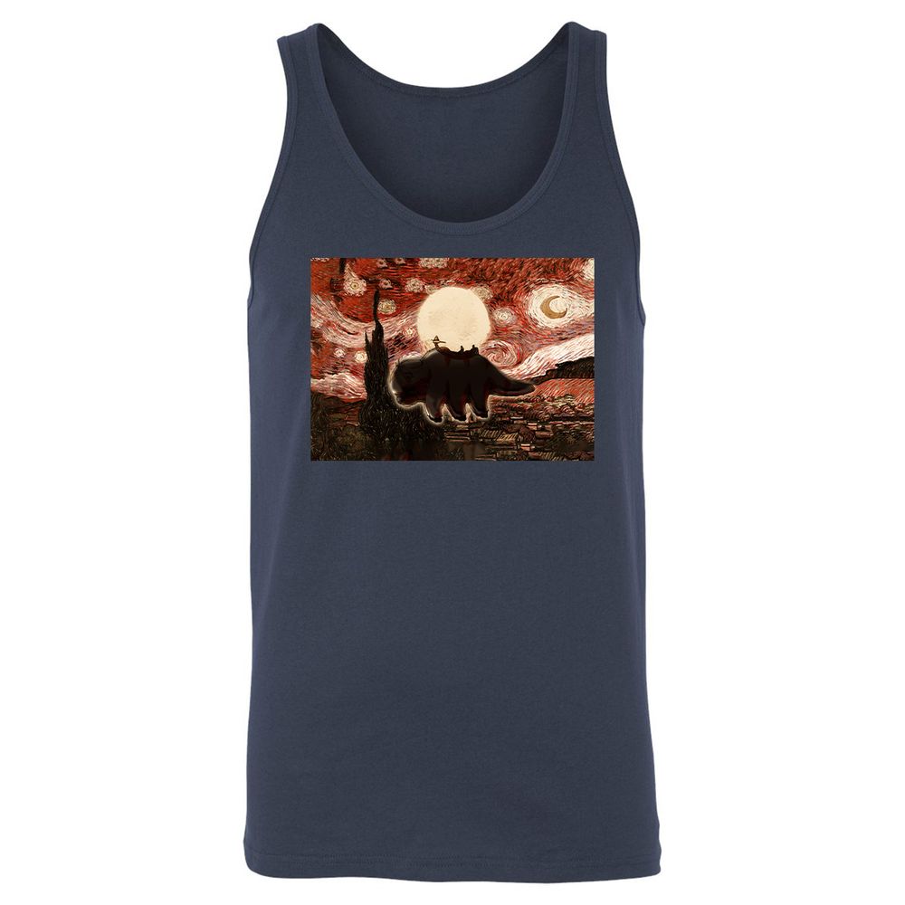 Unisex Jersey Tank - QLCYV8T3 - Navy - 8
