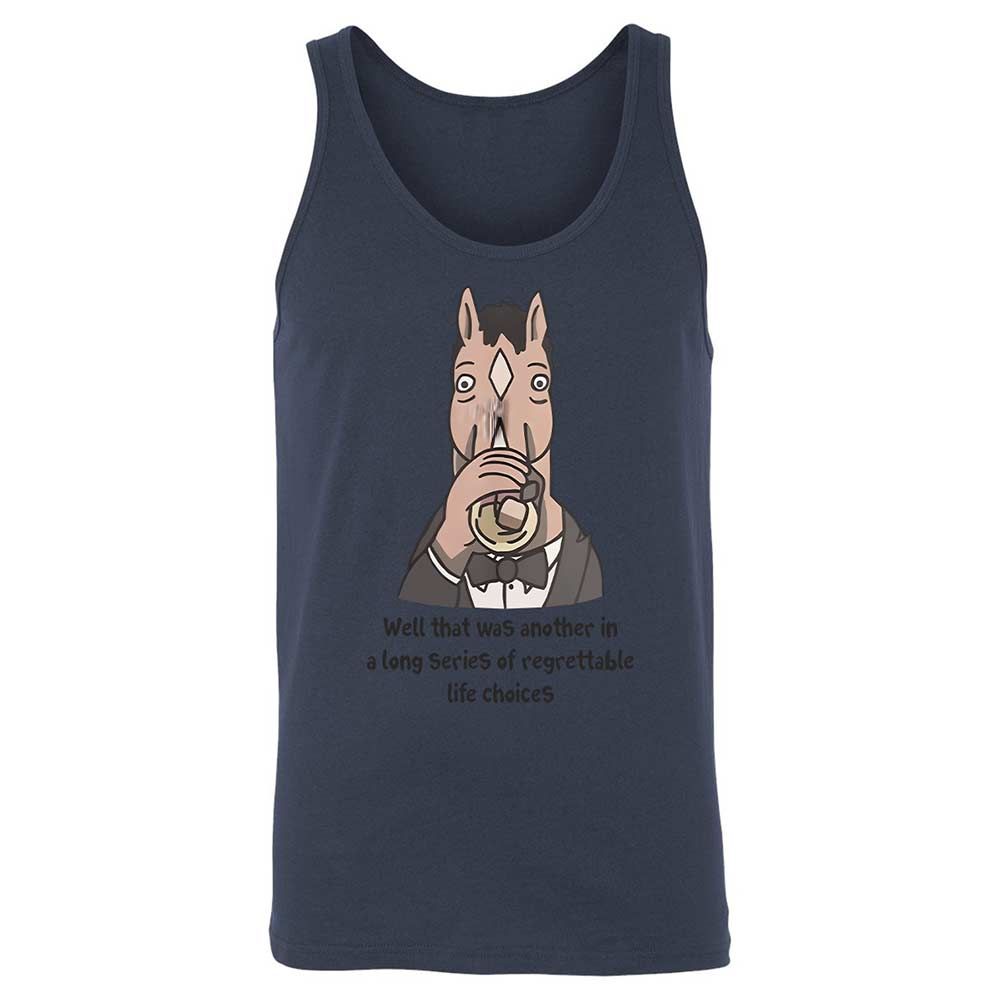 Unisex Jersey Tank - P97KS585 - Navy - 8