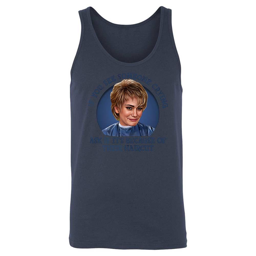 Unisex Jersey Tank - 8UKK3L5S - Navy - 8