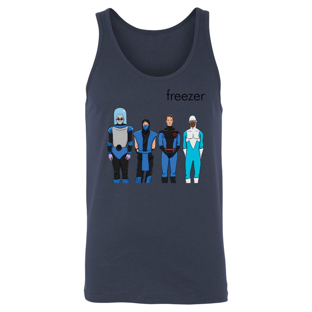 Unisex Jersey Tank - 6AVPZRD8 - Navy - 8
