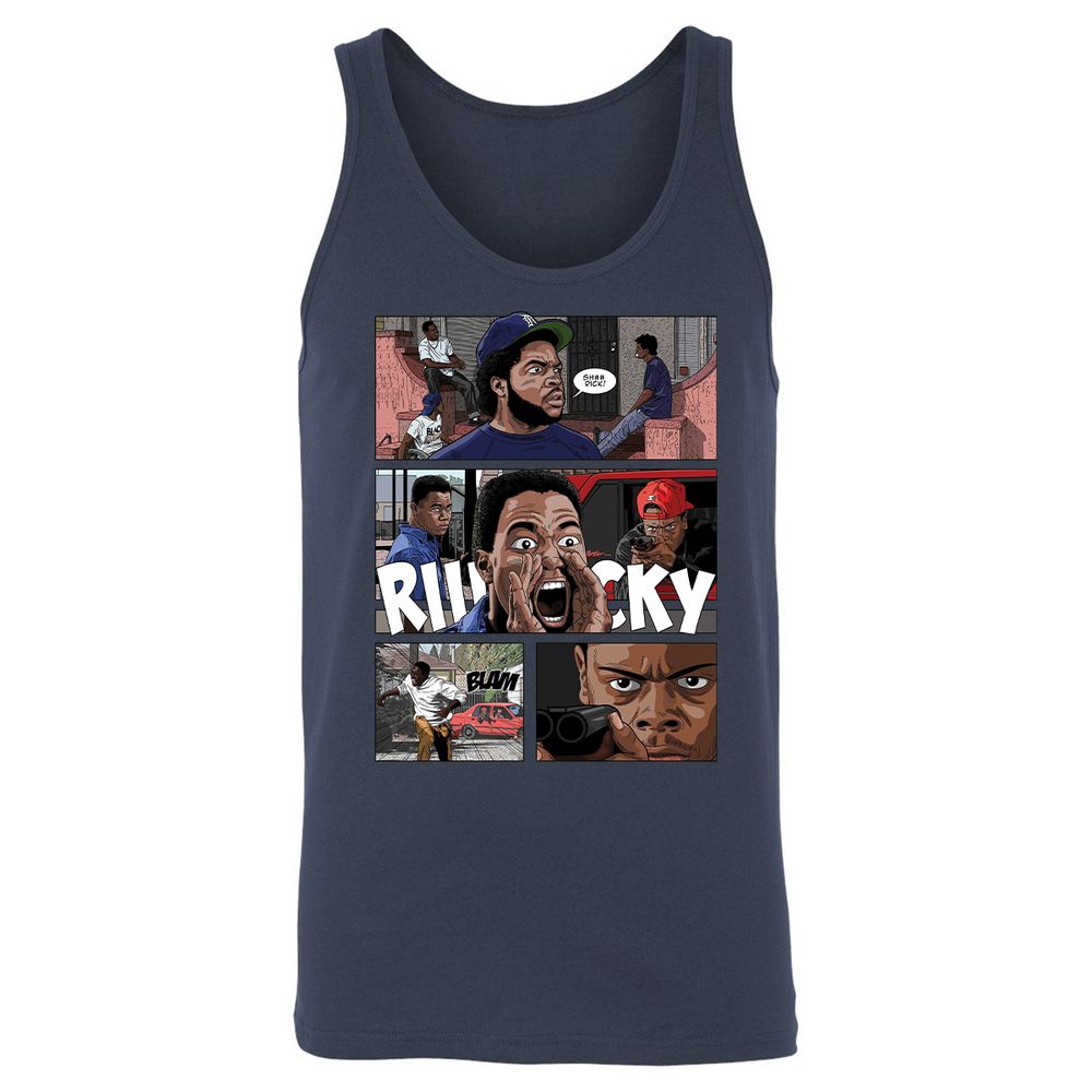 Unisex Jersey Tank - 2A3MP8NW - Navy - 8