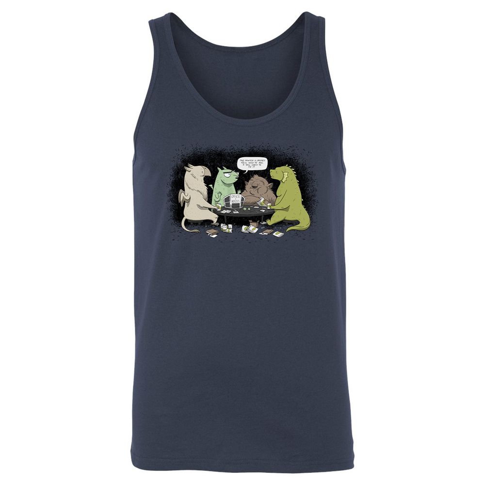 Unisex Jersey Tank - EFAJR6JM - Navy - 8