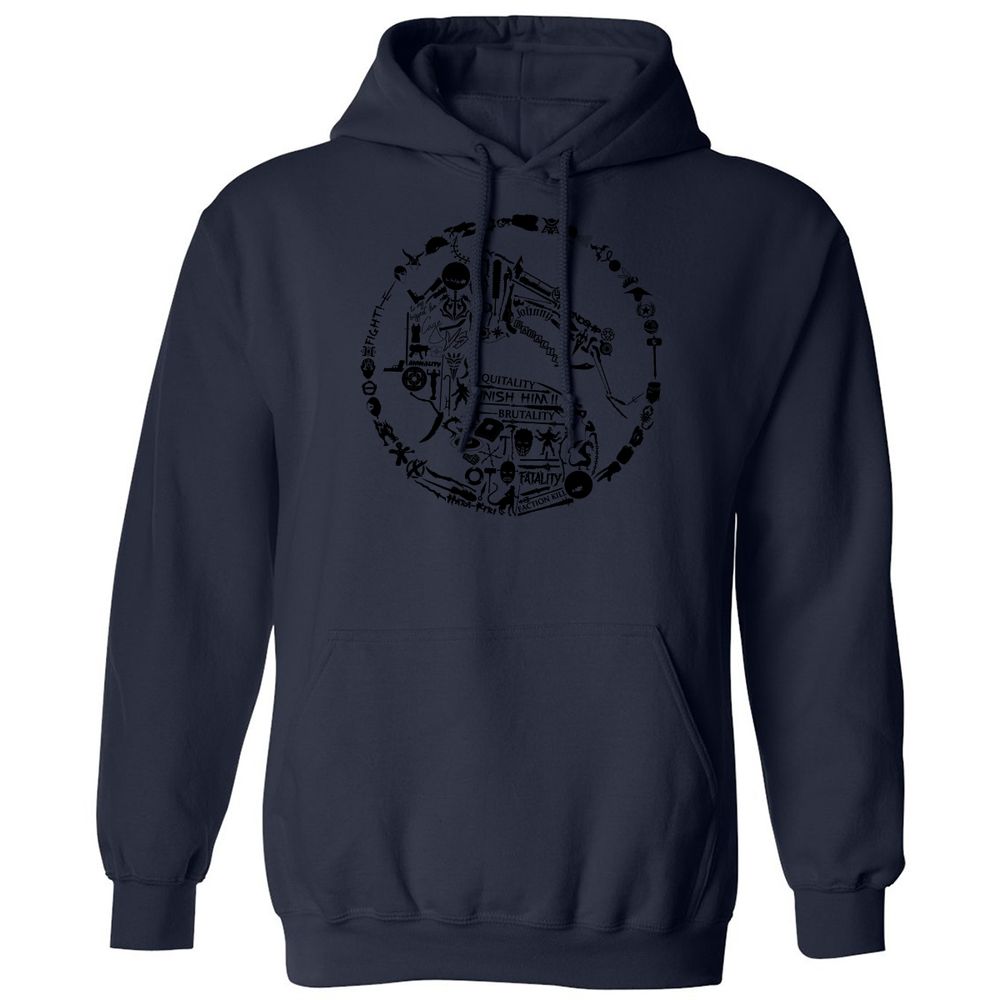 Classic Unisex Hoodie - XPLFBX6X - Navy - 8