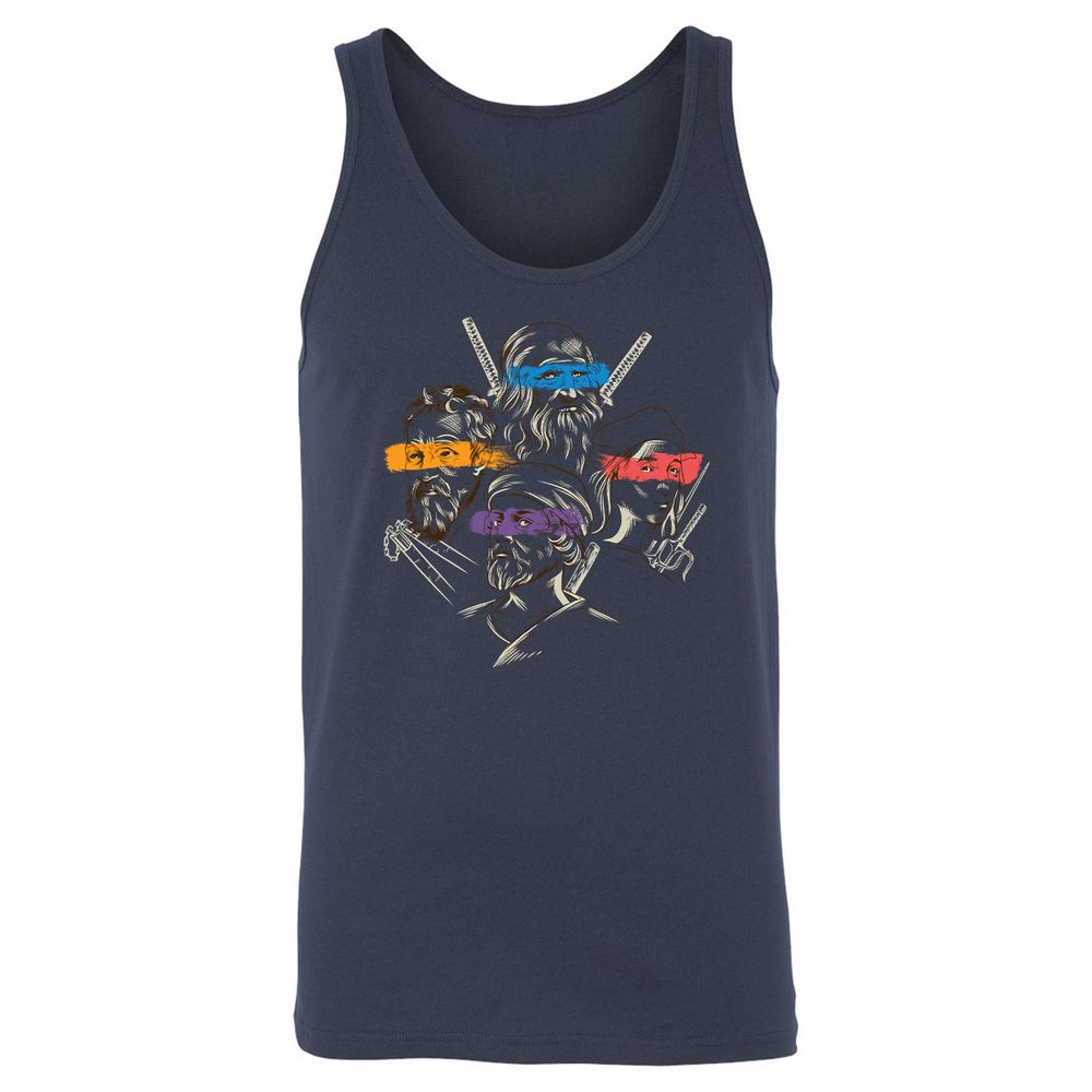 Unisex Jersey Tank - QB4XGTNL - Navy - 8