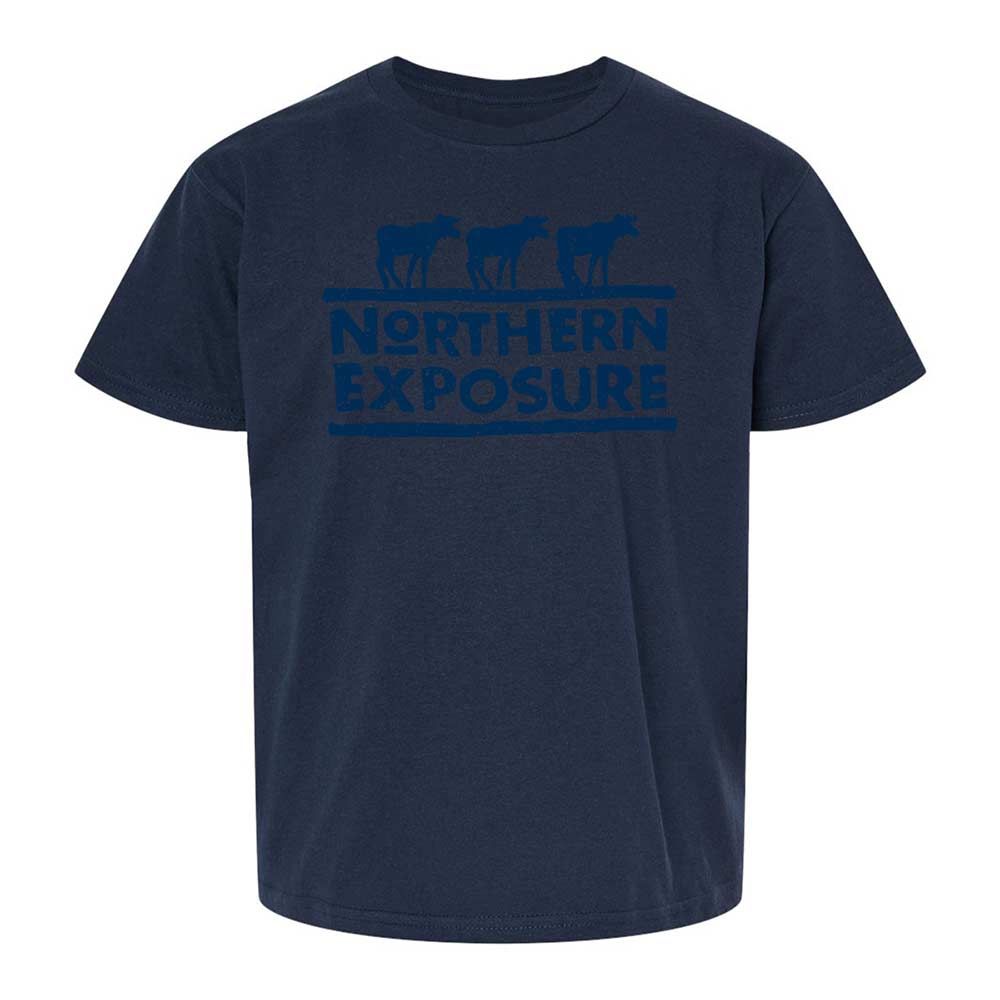 Kids T-Shirt - VAE2M3D1 - Navy - 8
