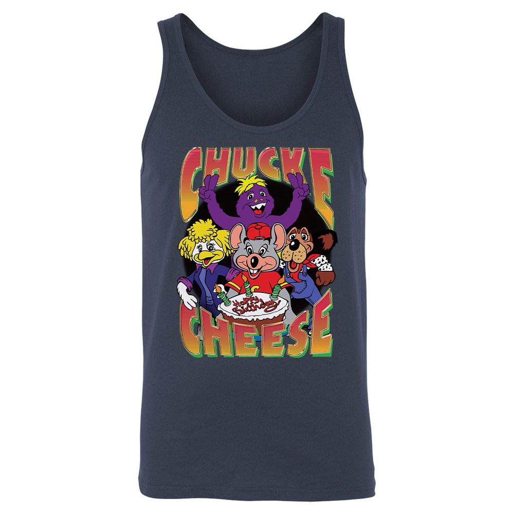 Unisex Jersey Tank - D5UVB6JP - Navy - 8