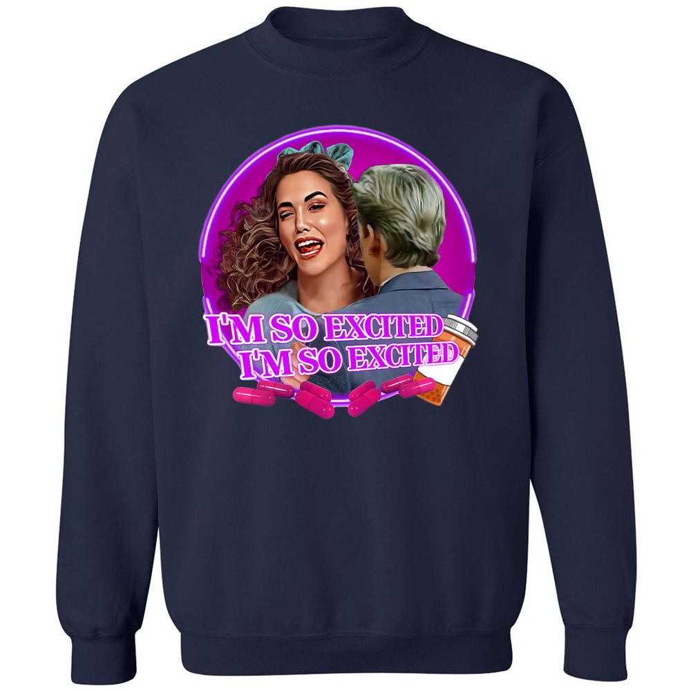 Classic Unisex Sweatshirt - QCTH9BPN - Navy - 8