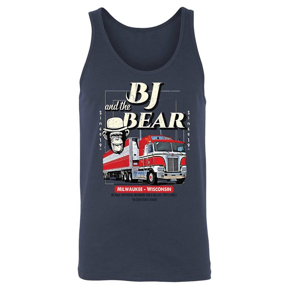 Unisex Jersey Tank - SSXKU51X - Navy - 8