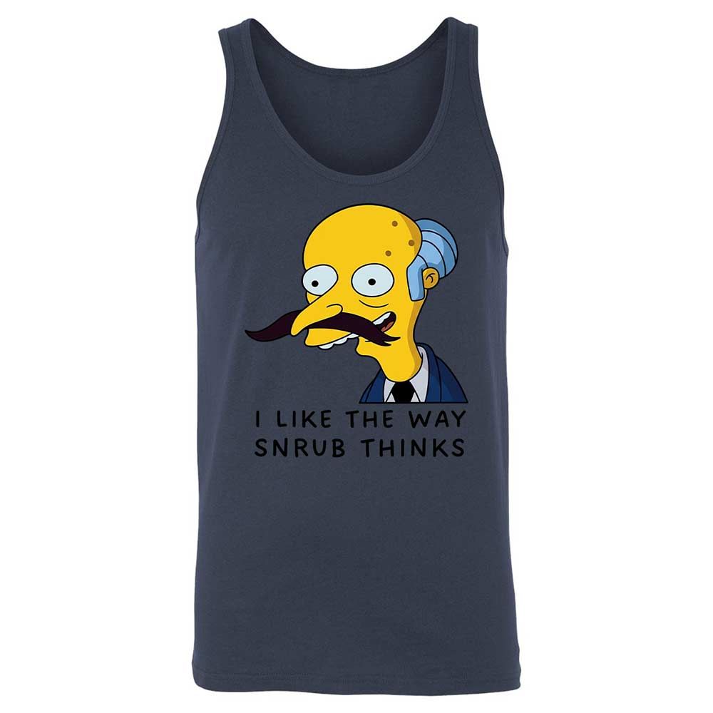 I Like the Way Snrub Thinks - Navy - 8