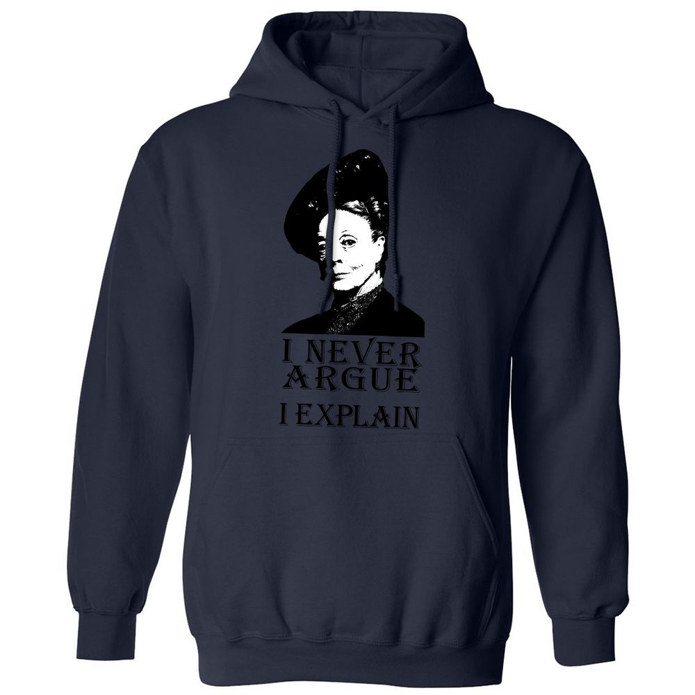 I never argue - Navy - 8