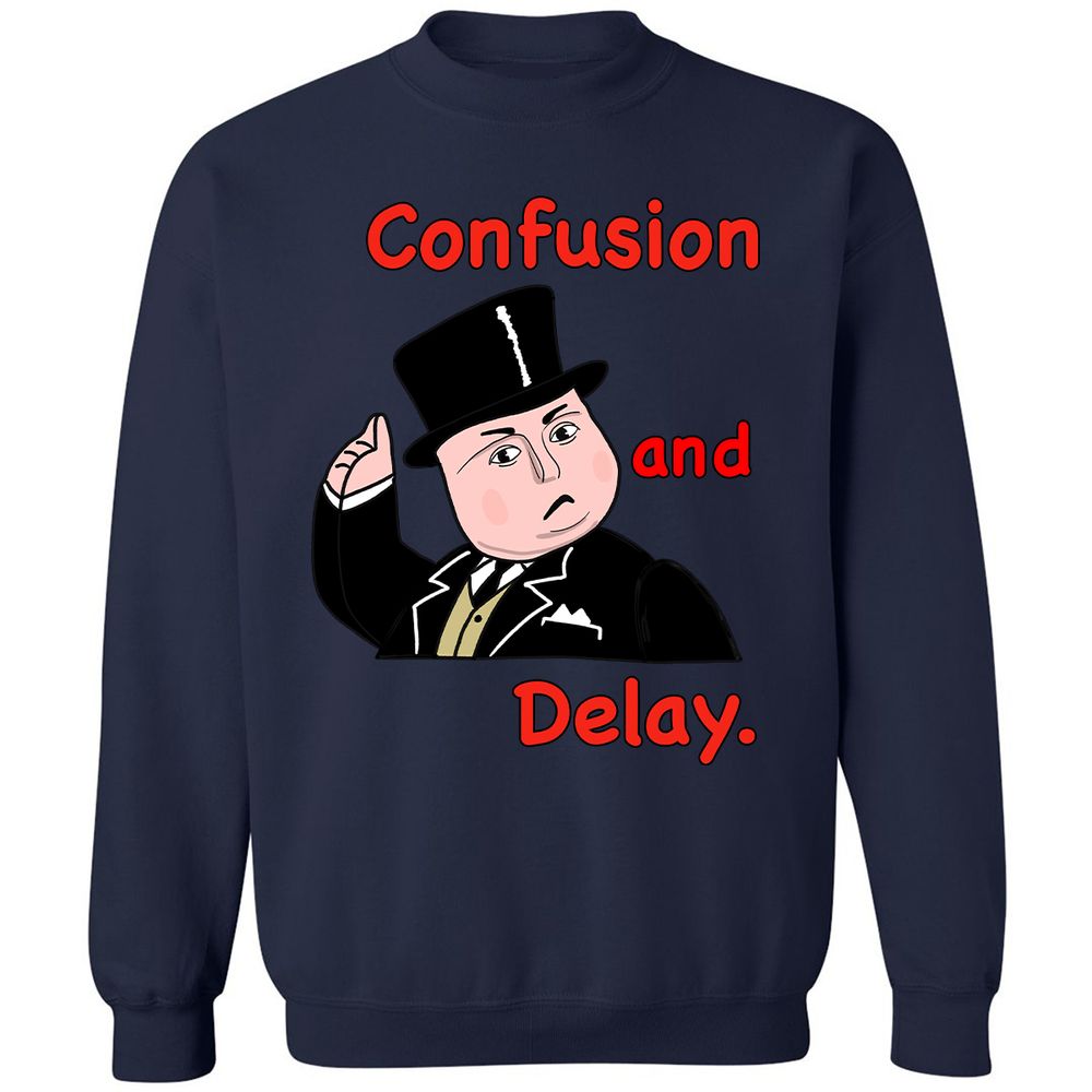 Classic Unisex Sweatshirt - W1VVN295 - Navy - 8