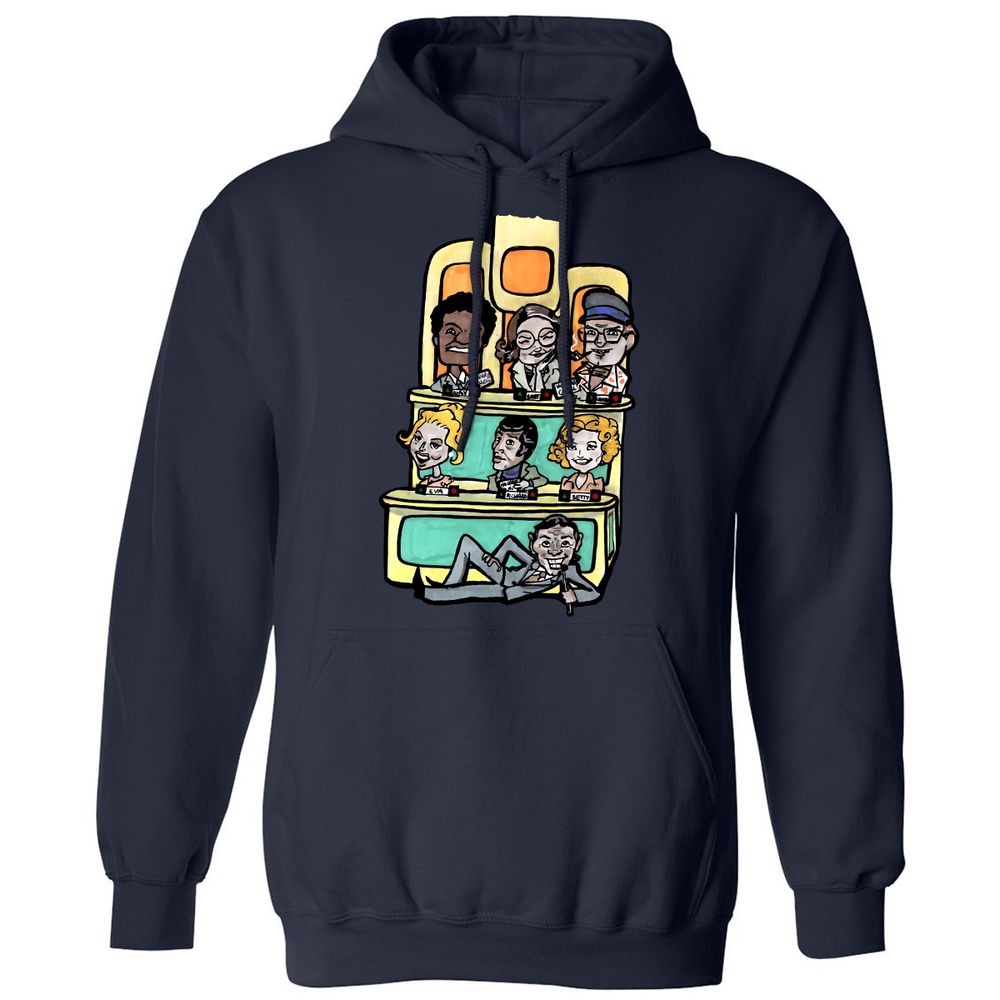 Classic Unisex Hoodie - XJBP51B9 - Navy - 8