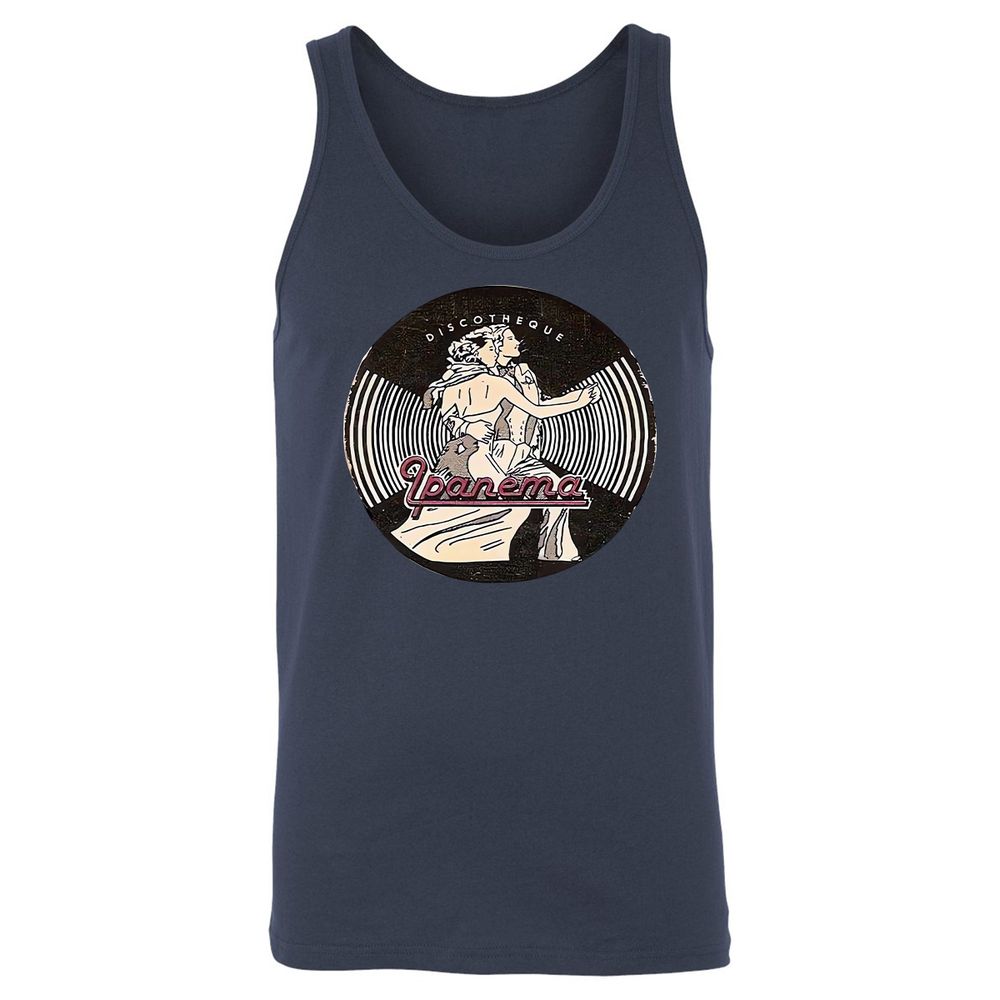 Unisex Jersey Tank - UMMZQQLY - Navy - 8