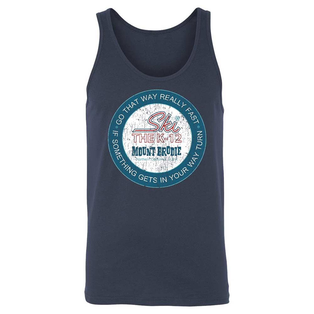 Unisex Jersey Tank - HLWSUFDU - Navy - 8