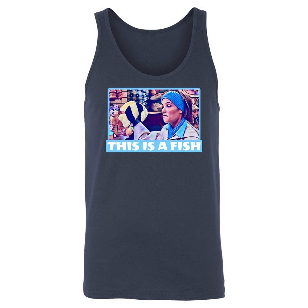 Unisex Jersey Tank - 6XVFK2HG - Navy - 8